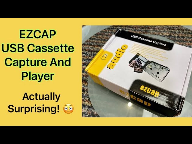Wewoo - Ezcap 230 Cassette vers noir MP3 Convertisseur Capture