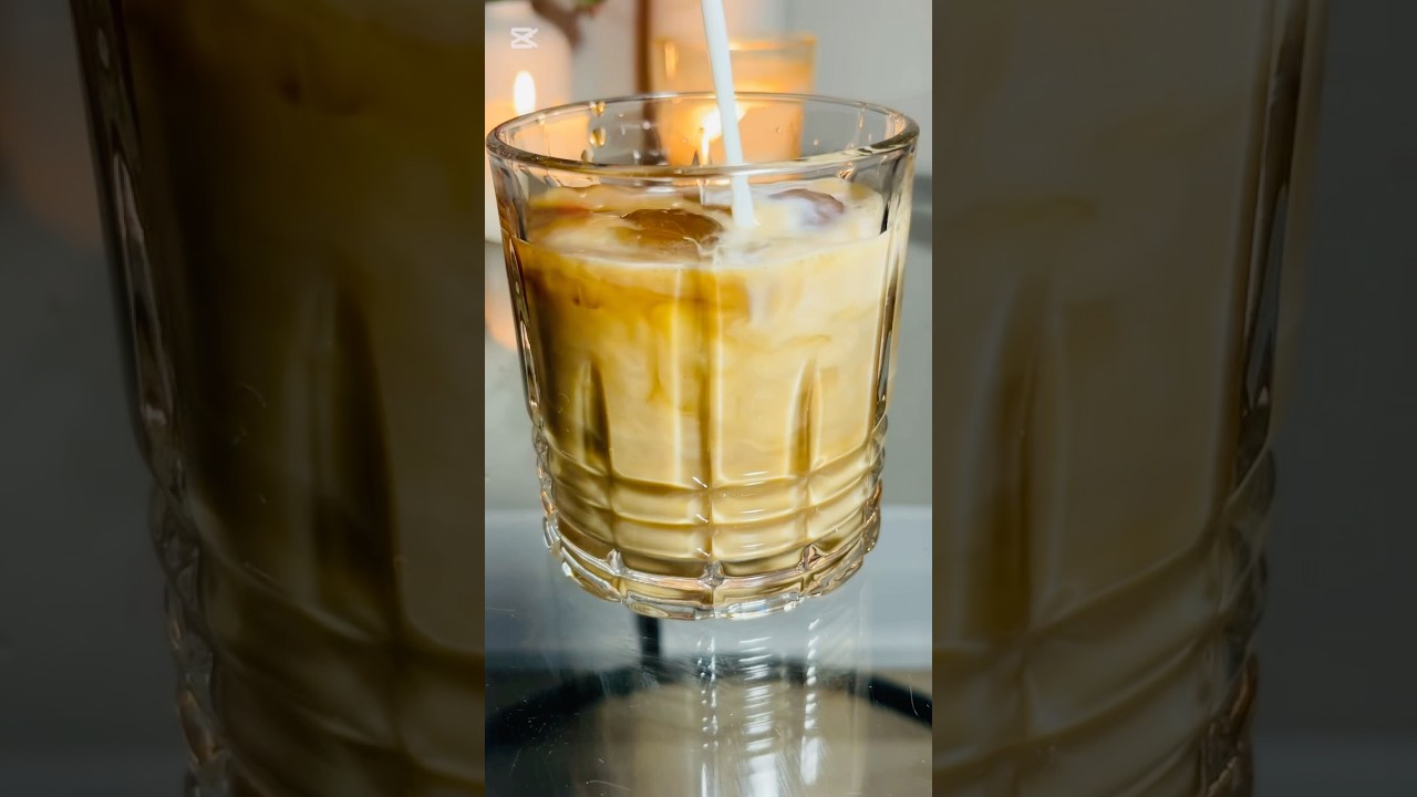 Chill vibes, cold latte 