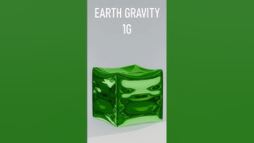Gravity Simulation in Blender #blender #gravity #blender3danimation #blender3dmodeling #3dmodelling