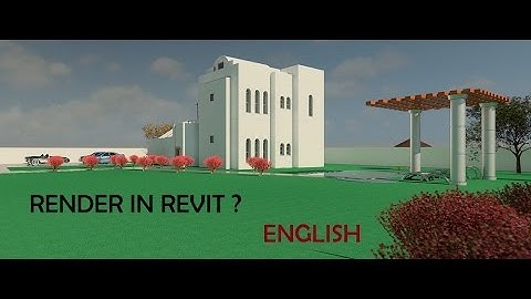 13-HOW TO PERFORM RENDERING IN REVIT ? !! RENDER IN CLOUD !!  360 DEGREE RENDER (ENGLISH)