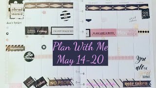 Plan With Me | May 14th-20th | Classic Happy Planner
