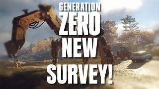 Generation Zero NEW SURVEY IS INSANE!!