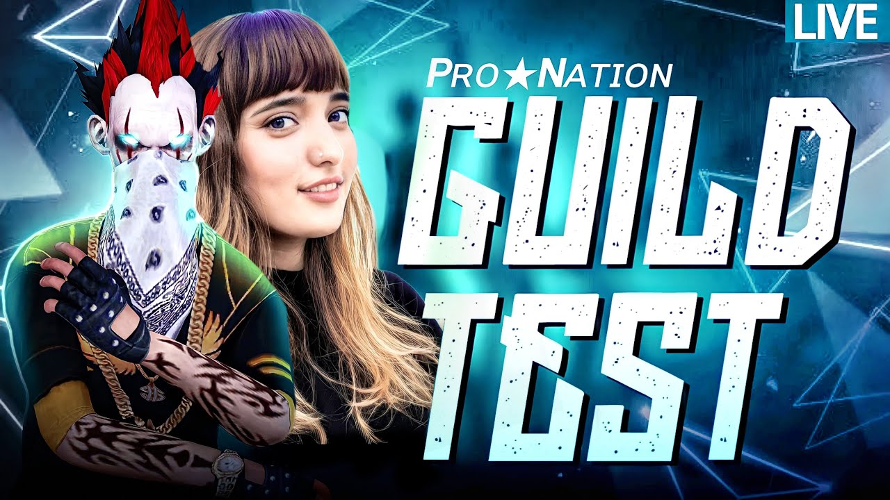 PRO NATION - TRIPLE THUNDER 😱 GUILD TEST IS ON 🤩🔥 - #PNHARSH #SHORTS #PNROSE #FREEFIRELIVE