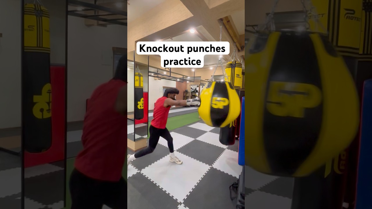 Boxing bag work 