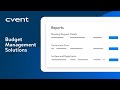 Cvent Budget Management