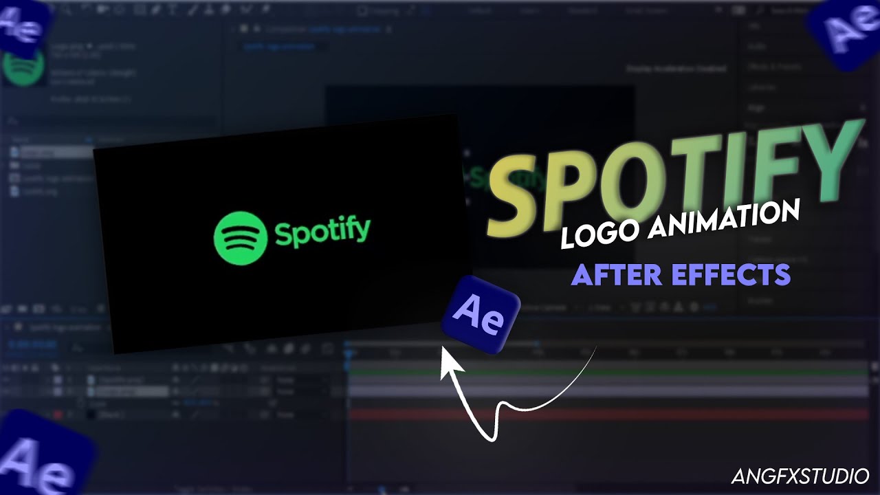 The Ultimate Guide to Making Spotify Logo Animation in After Effect # ...
