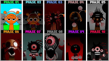 Incredibox Sprunki Pyramixed All Phase From Phase 1 To Phase 10 FULL Animated [UPDATED VERSION]
