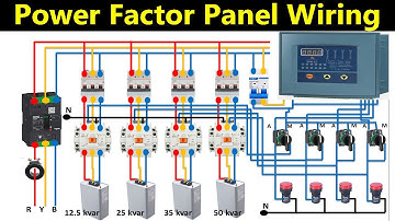 Power Factor Panel Wiring | APFC Panel Wiring Diagram | APFC Relay Connection