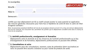 Attestation Weekend : la télécharger screenshot 4