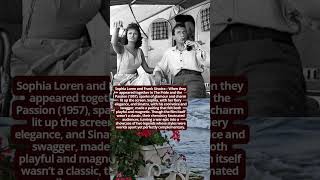 Sophia Loren and Frank Sinatra Hollywood Glamour in Harmony #hollywoodbuzz #facts #vintage #legend
