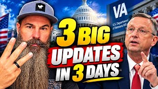 VA Pushes Out 3 HUGE VA Updates in 3 Days   New Rules & $112 Million for Veterans Services