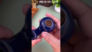 This Glossy Ceramic Blue Briar Pipe Design IS SUCH AN EPIC MOMENT! ⚡️✨