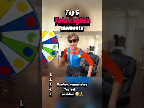 Top 5 Funniest Tota English Moments 😂 #1 Had Me DAMN Weak