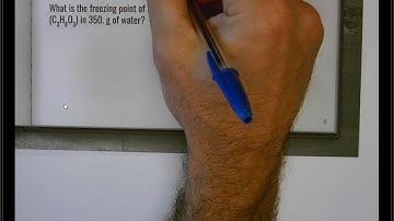 Video 10-3 Colligative Properties