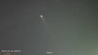 2025.01.26 White Orb Over Mount Jackson, Virginia
