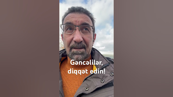 Gəncə sakinləri üçün xoş xəbər və elan! Azərbaycanın da başına gəlsin! Gəlib bəlkə də!