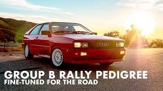 Ur QUATTRO TURBO 5-CYLINDER RALLY LEGEND