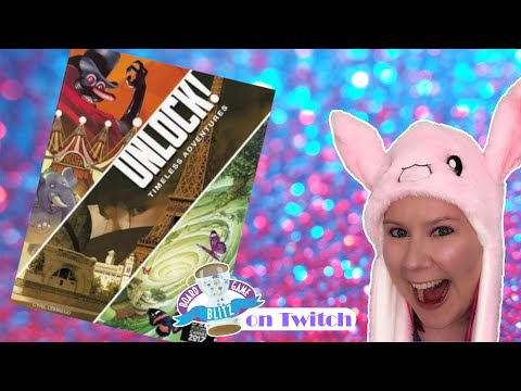 Twitch VOD: Crystal Plays Unlock! Timeless Adventures - Lost in the ChronoWarp