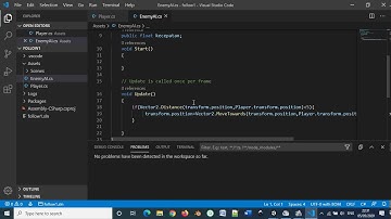 Unity2D Enemy Follow Character. Informatika Unikama (Universitas Kanjuruhan Malang)
