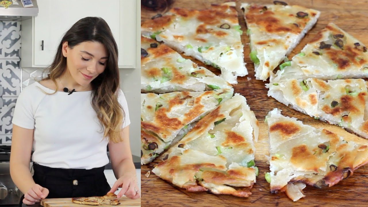 Uzak Doğu Usulü Gözleme Tarifi | Scallion Pancake | Canan Kurban