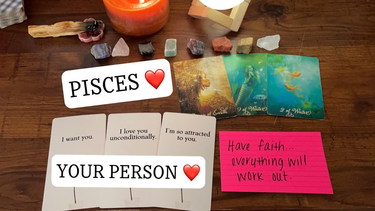 PISCES ❤️ |YOUR PERSON| They are ready to give you what you want… 💗🥰