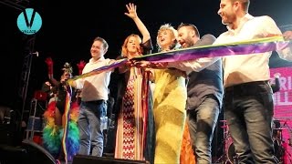 Inaugurazione del Padova Pride Village 2016 con Noemi