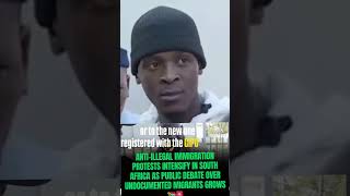 Anti-Illegal Immigration Protests Intensify in South Africa as Public Debate Over Undocumented