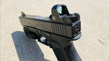 Dove Adaptive Mounting Solutions plate w/Night Fision Tritium insert tall front sight option