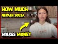 How much nevaeh souza makes money on youtube 2023