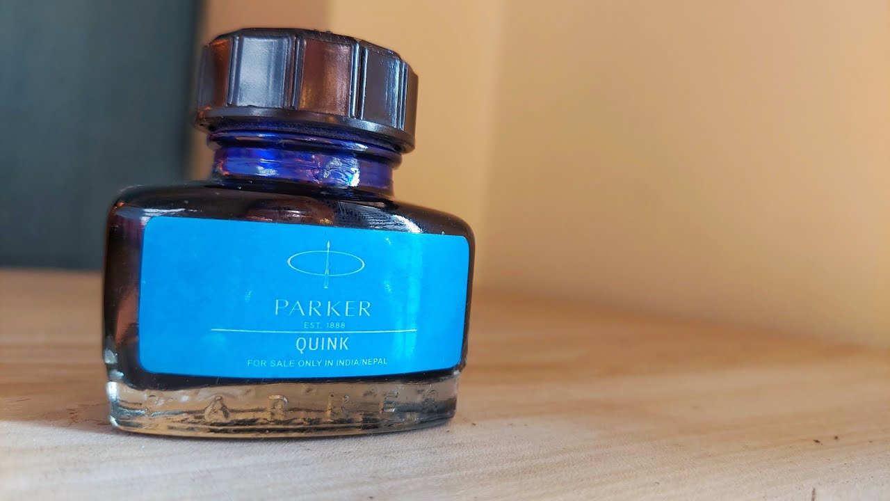 Parker Quink Ink Review. - YouTube