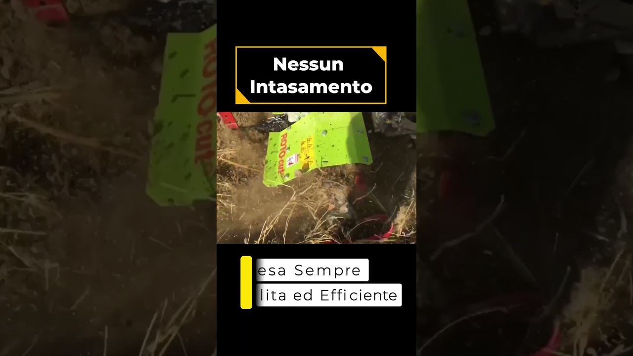Rotocut Il Modo più Veloce per preparare il terreno