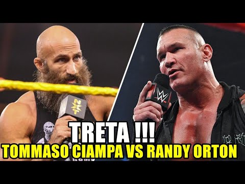 TRETA !!! O PAI BRABO TOMMASO CIAMPA TRETA COM RANDY ORTON APÓS INDIRETA NO TWITTER - BOMBCAST