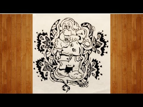 How To Draw A Cartoon Character Sneezy From Snow White