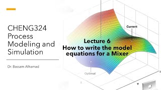 CHENG324 Lecture6 Modeling of a Mixer dhdt dxa3dt (Seborg: Chapter 2)