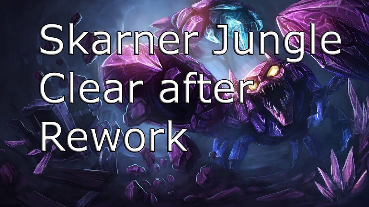 League of Legends Skarner Jungle Clear after Rework