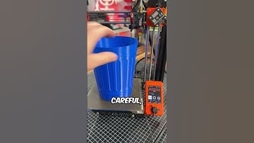 ⁠Prusa Mini Revival! Trashcan Print #3dprinting #prusamini  @Prusa3D