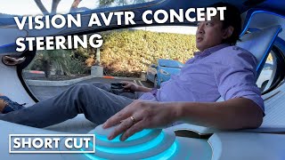 Mercedes Vision AVTR concept steering