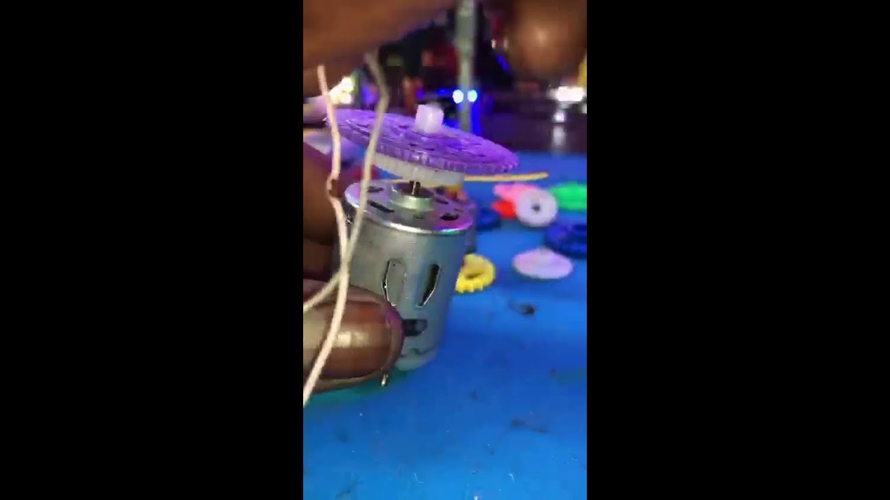 mini motor light generator making mini lite plant