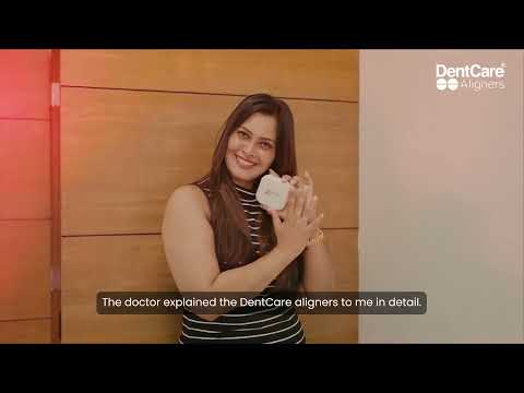 Sajna’s Stunning Smile Glow-Up with DentCare Aligners ✨ | No Braces, Just Confidence! - video from DentCare