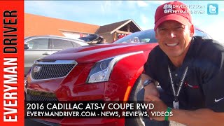 Here's the 2016 Cadillac ATS-V Coupe RWD on Everyman Driver