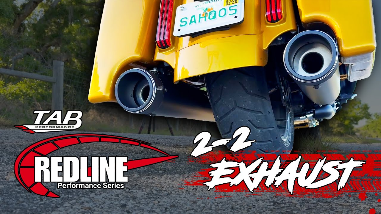 TAB Redline Performance Series 2-2 Exhaust Installation and Sound - YouTube