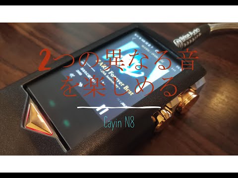 2つの異なる音を楽しめるCayin N8 - YouTube