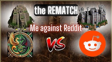 HOMM HotA 3 Gameplay - Me vs Reddit - Fortress vs Castle - REMATCH