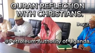 IMAM UMARU BASHIR/ QURAN REFLECTION WITH CHRISTIANS DAY 2 SURATU MARYAM.