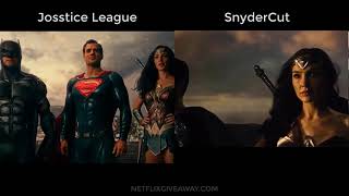 [Justice League Comparison] Hero Pose  - Snydercut vs Josstice League