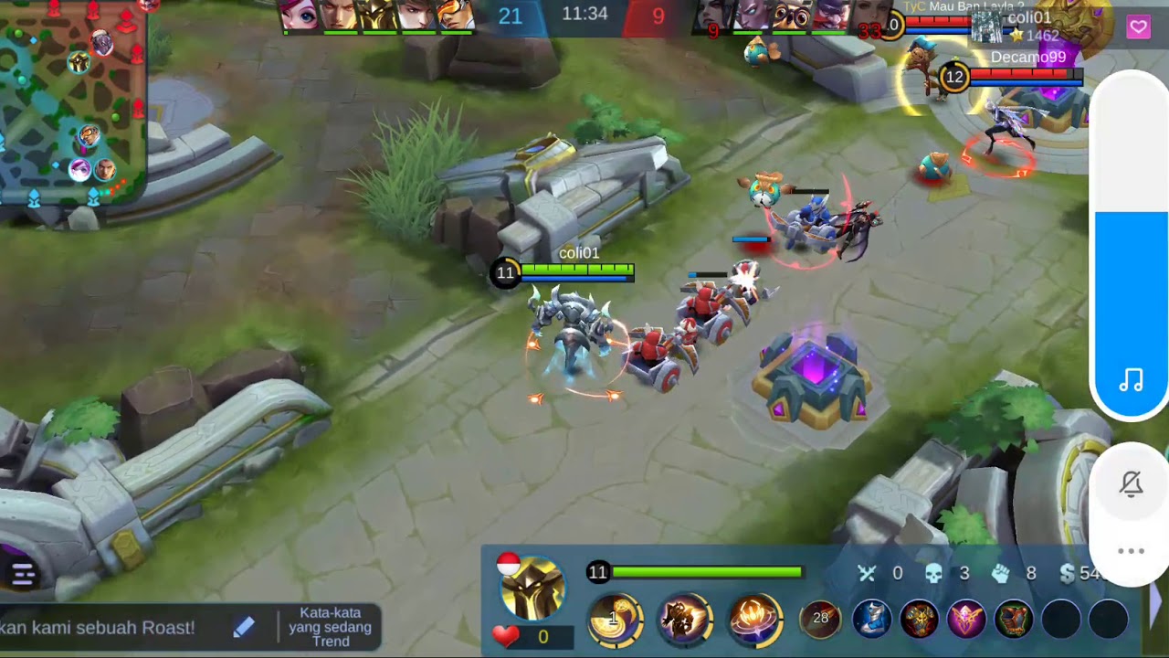 Uranus, musuh epiccomback