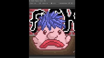 Crypto Blobfish 032 - Blob Cat #nft #crypto #pixelart #art #speedpaint #ethereum #shorts #draw