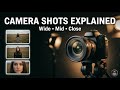 Camera Shots Explained | Shot Sequence in Filmmaking | Wide Mid Close Shots | Media Studies Pro