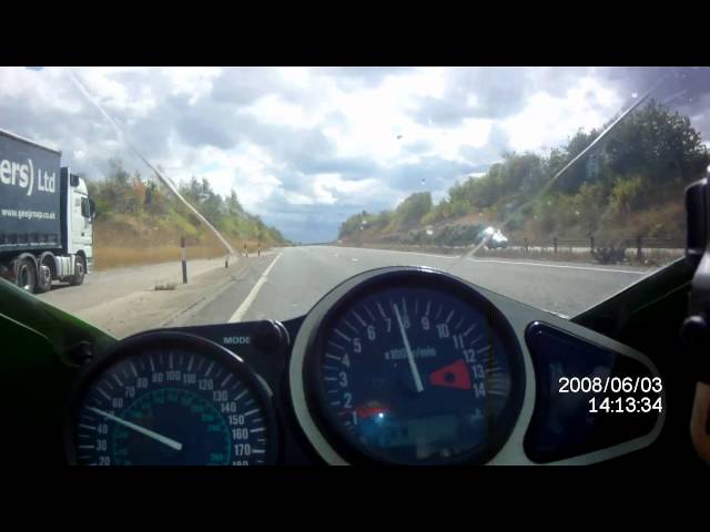 ナインテイルズ スピードリフト 0-60mph Fastest Speed Challenge - Onboard ZX9R - YouTube