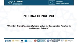 From Local Roots to Global Impact | Epoka University Journey with COWEB project